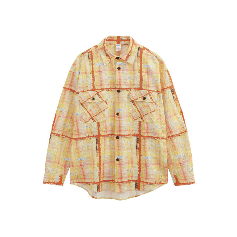 5 Spring New American Street Cardigan Lapel Long Sleeve