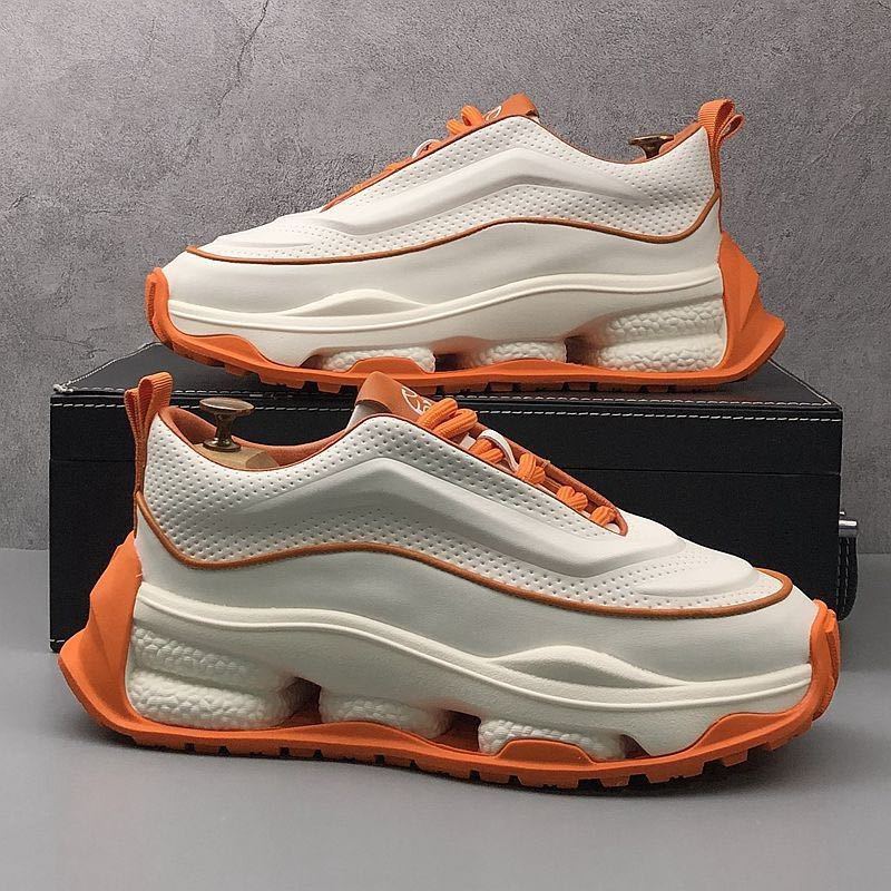 Chaussures de sport décontractées en cuir respirant