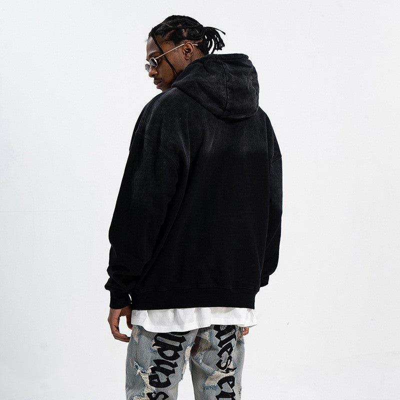 Fashion Loose Vintage Street Hooded Sweater