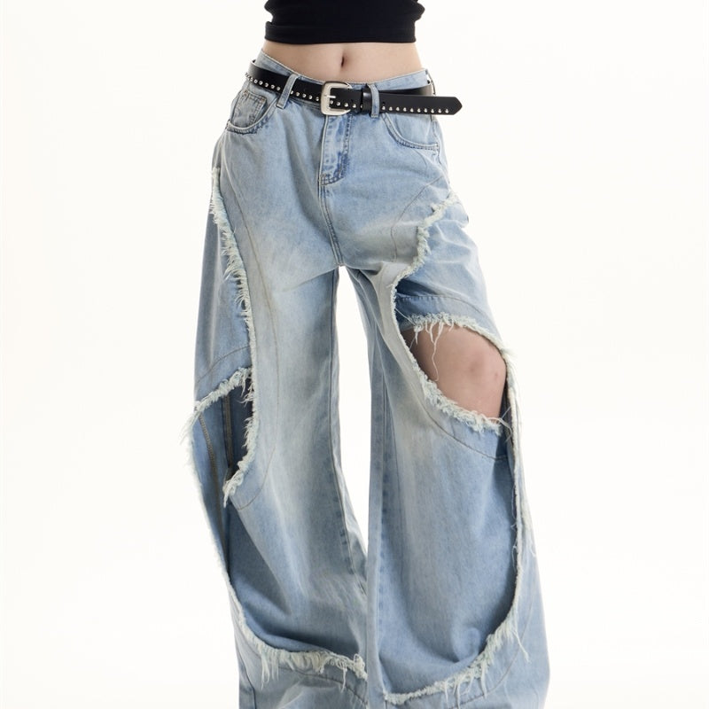 Jeans au design rétro américain