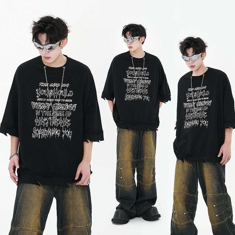 Loose Couple's Short-sleeved T-shirt