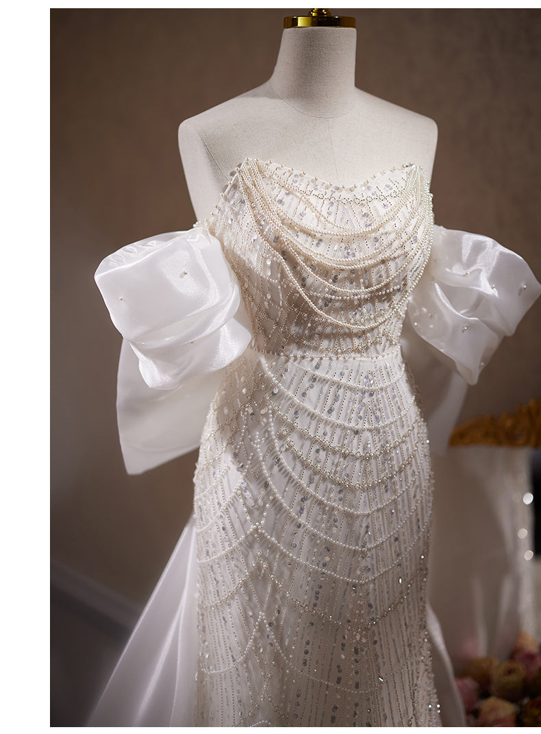 Banchetto in abito da sera a spina di pesce