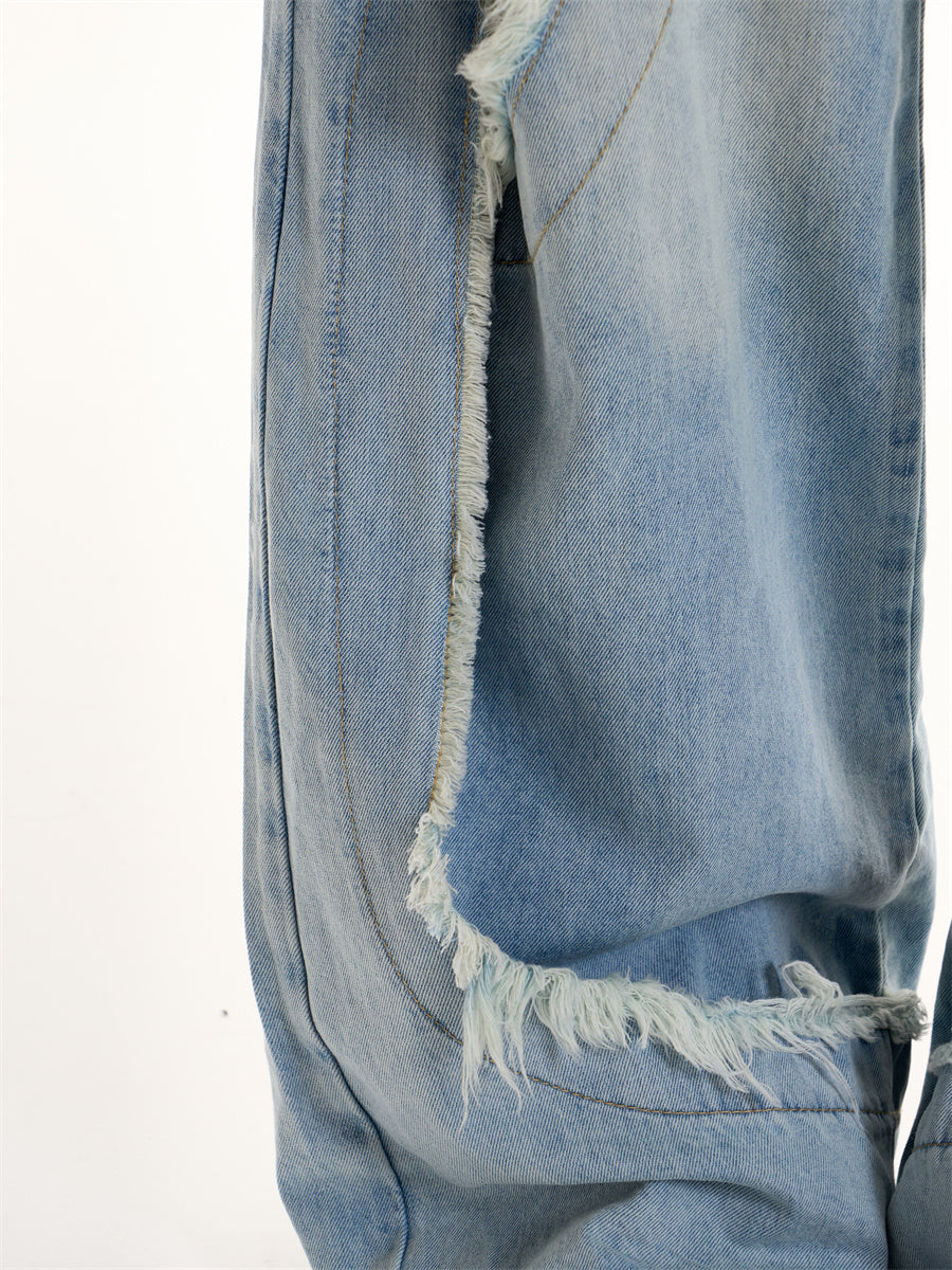 Jeans au design rétro américain