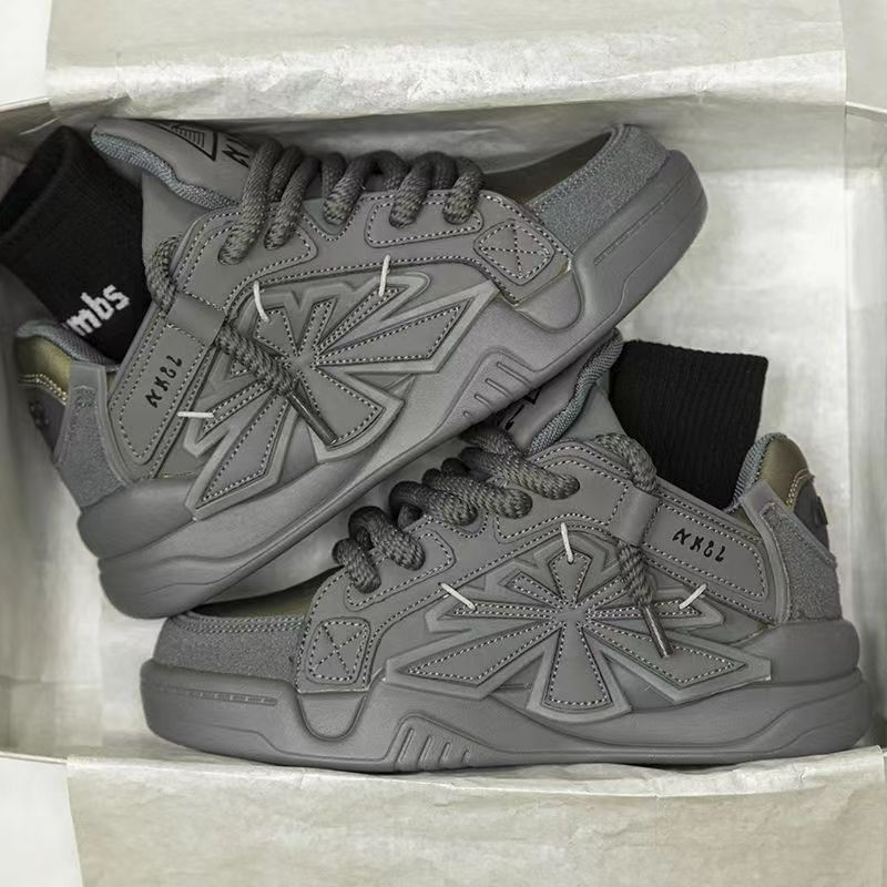 Niche Bread Style Thick Bottom Heightened Daddy Shoes