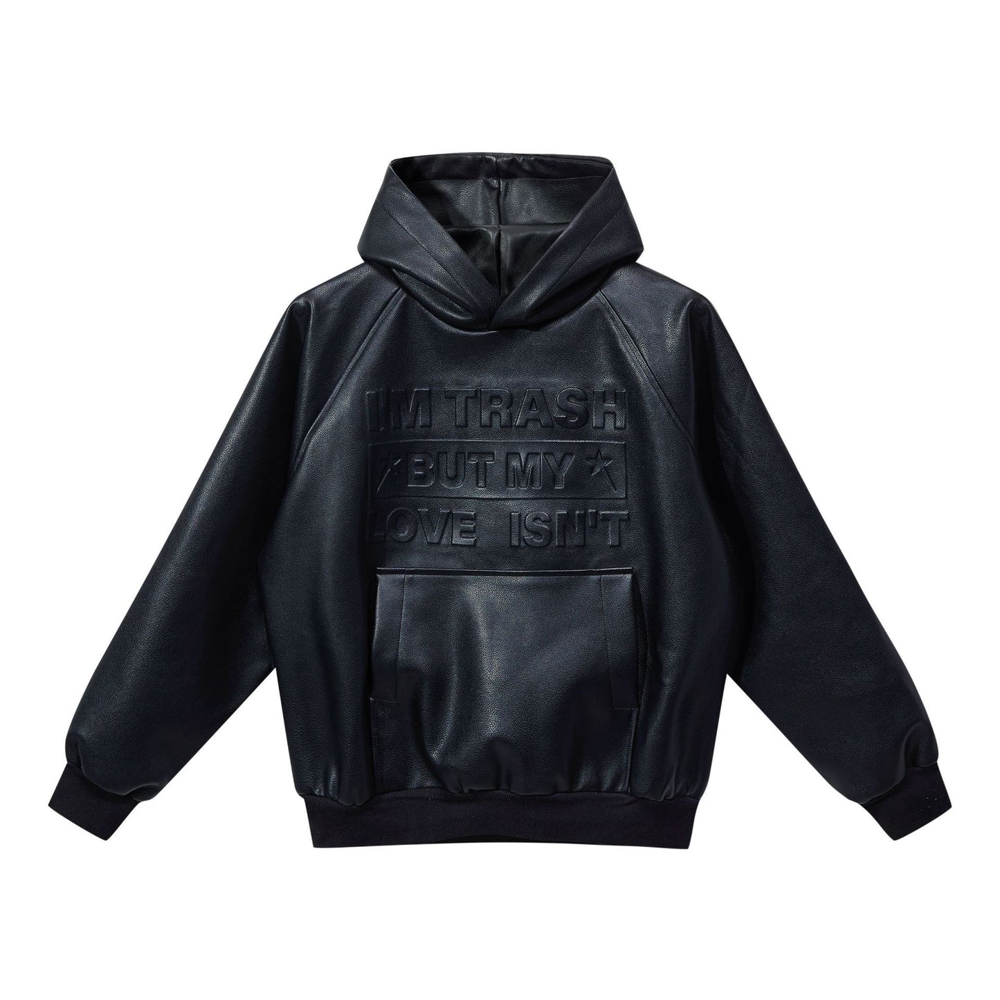 Street Tide Brand Embossed Letter Sweater