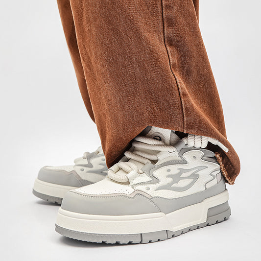 Chaussures coréennes décontractées à plateforme, polyvalentes et rehaussantes, pour un style unique.