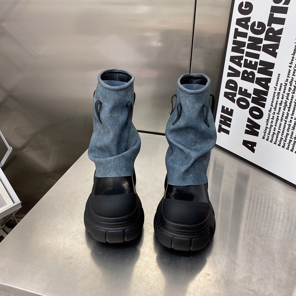 Fashion Hundreds Of Thick Sole Boots