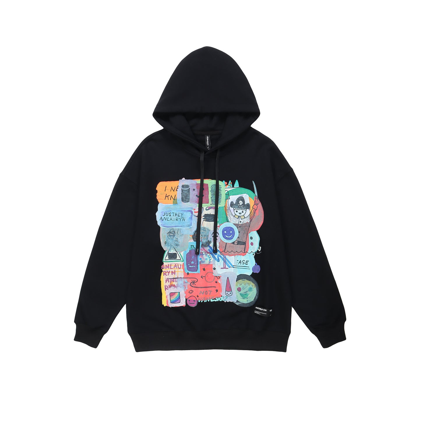 Fashion Casual Vintage Print Hoodie