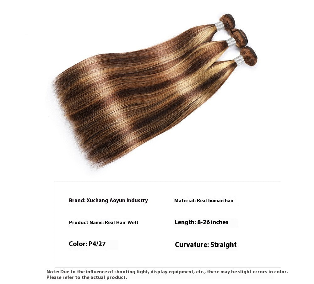 Parrucca con tenda per capelli color pianoforte