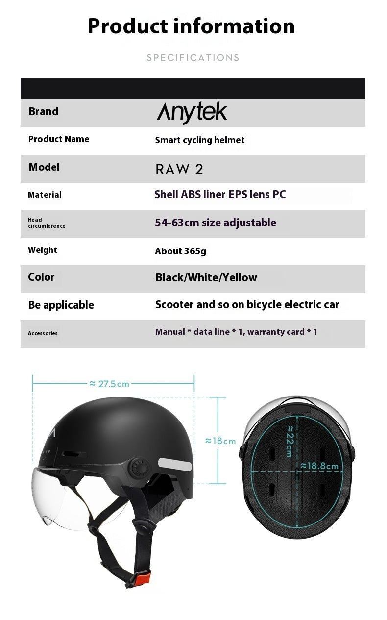 Kamerahelm Recorder Motorradhelm Unisex 3C zertifizierter Helm