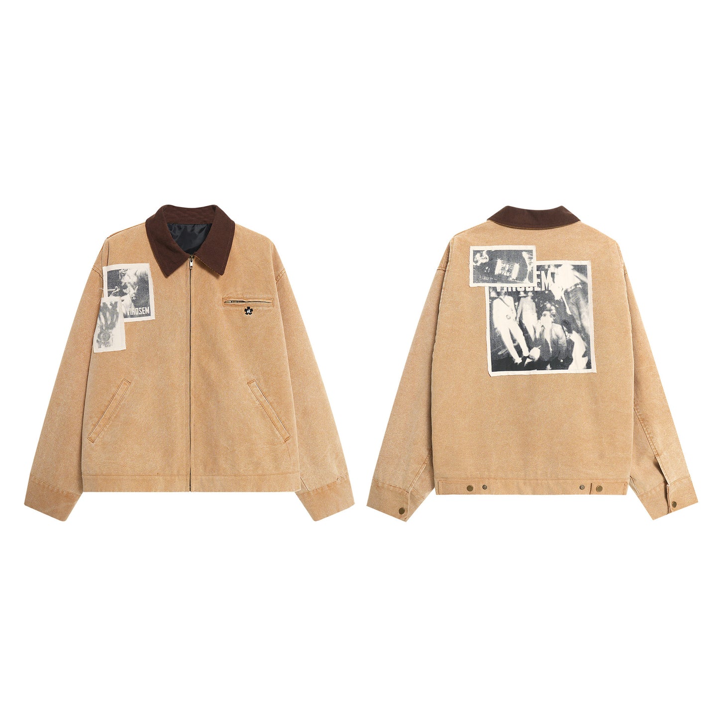 Giacca-cappotto retrò americano