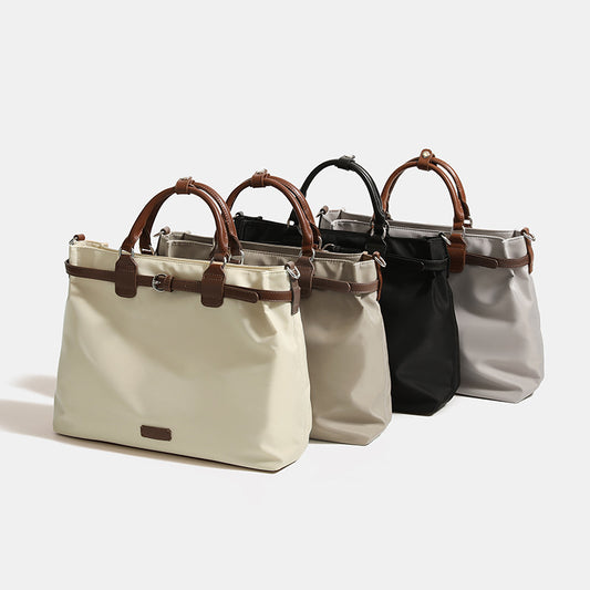 Sac fourre-tout simple en nylon de grande capacité