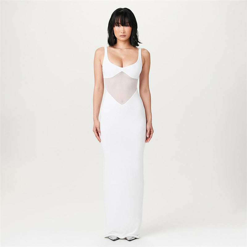 Sexy Low-cut Slim-fit Flattering Sling Dress