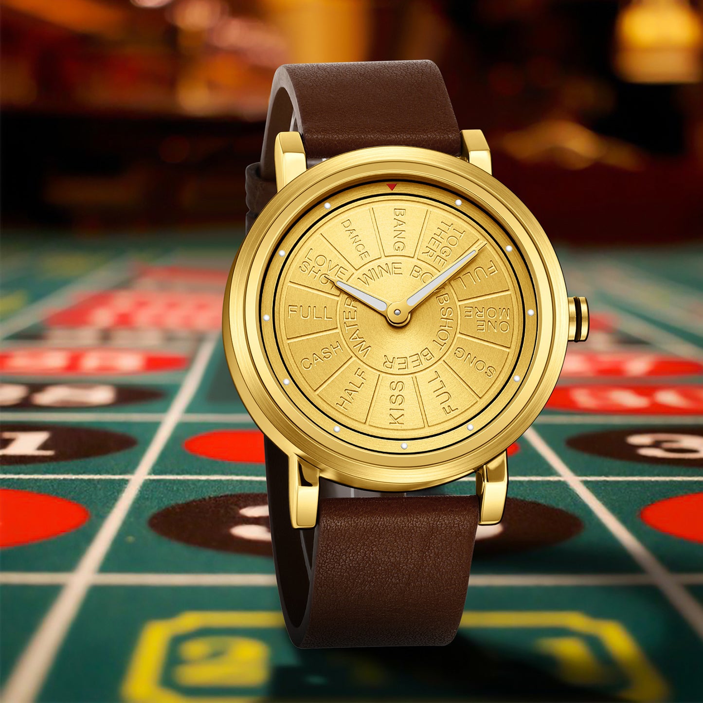 Orologio di tendenza con cinturino in acciaio