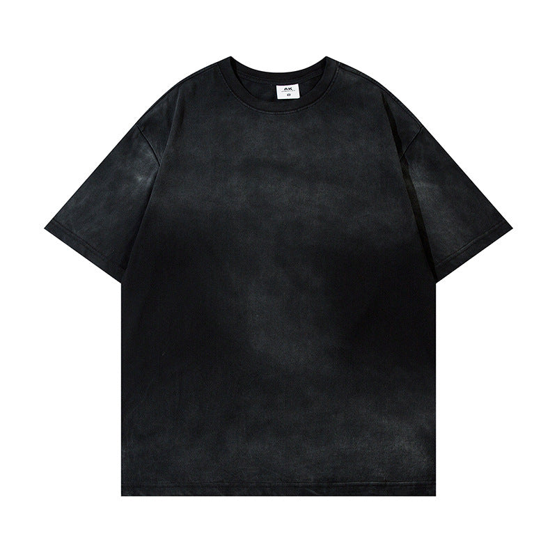 Monkey Wash Distressed Dirty Short Sleeve Men