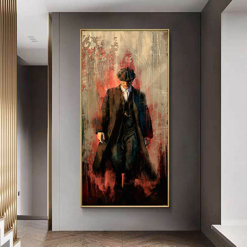 Thomas Shelby Painting Canvas Painting Core Framed Frameless Painting Nordic