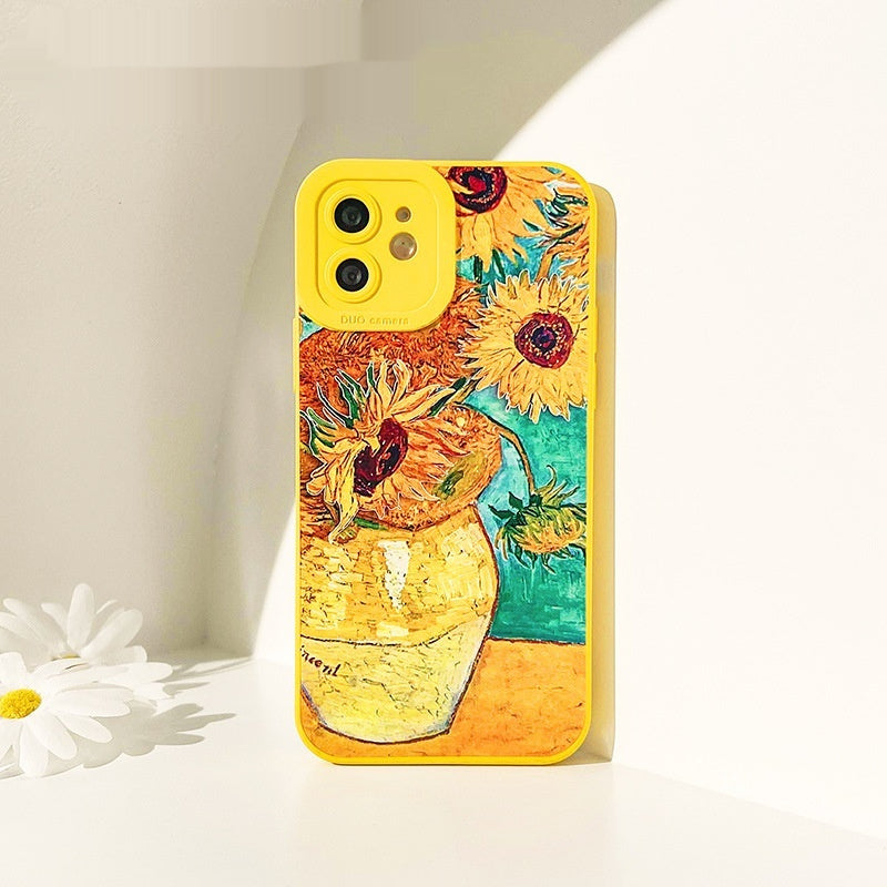 Sunflower Silicone Phone Case