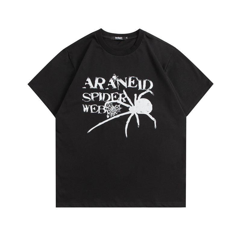 Loose Casual Short-sleeved Top Men's Crewneck T-shirt