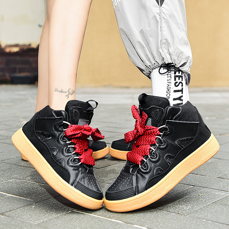 Baskets montantes respirantes et décontractées pour couple