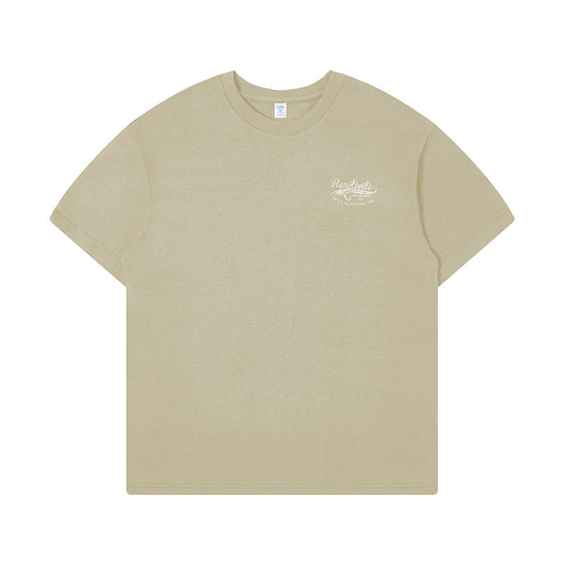 T-shirt imprimé à manches courtes pour femme, marque de mode, ample et tendance