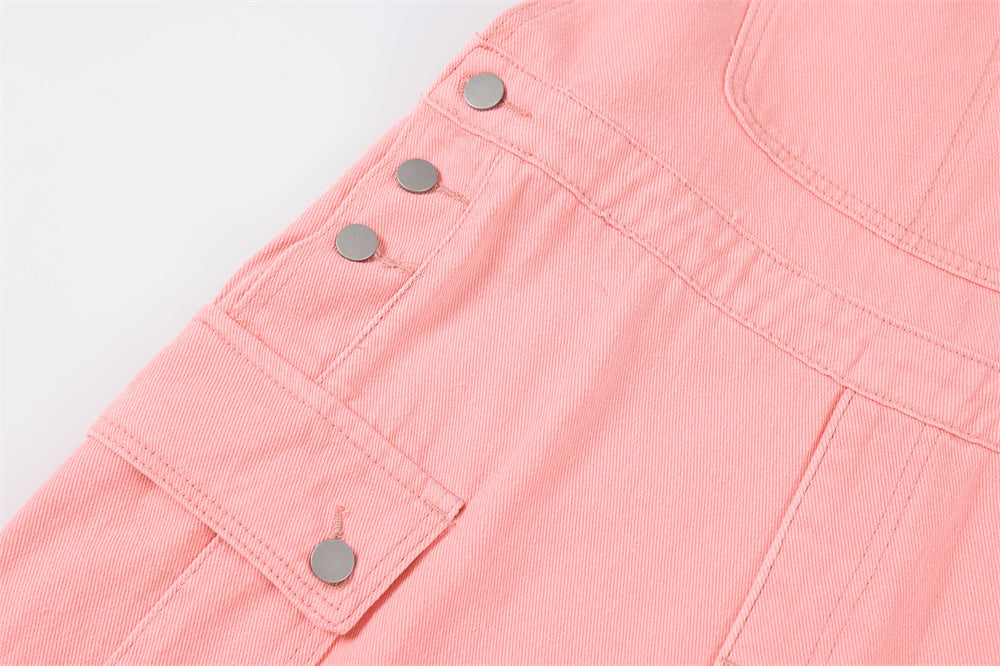 Camicia da lavoro Pantaloni dritti in un unico pezzo