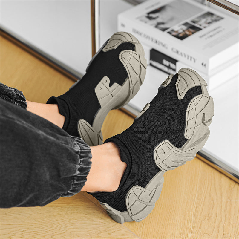 Sock Shoes Flying Woven Breathable Mesh Surface