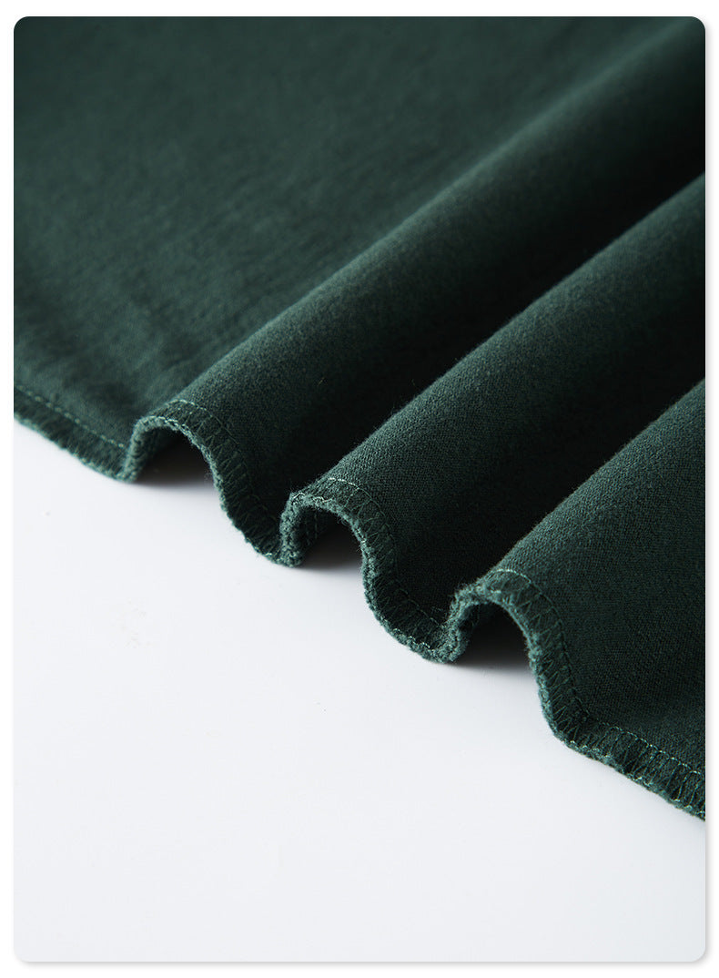 Round Neck Short Sleeve European And American