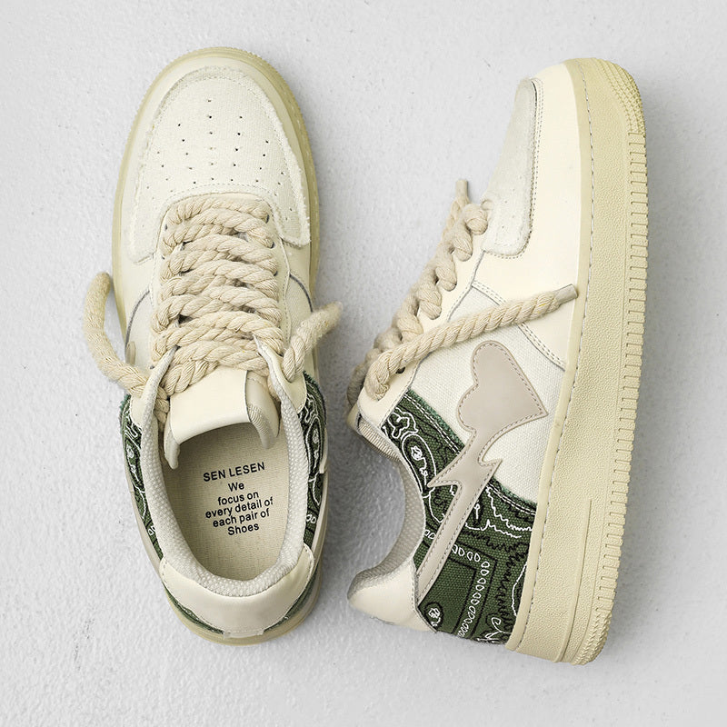 Canvas Heightening Breathable All-match Sports Shoes