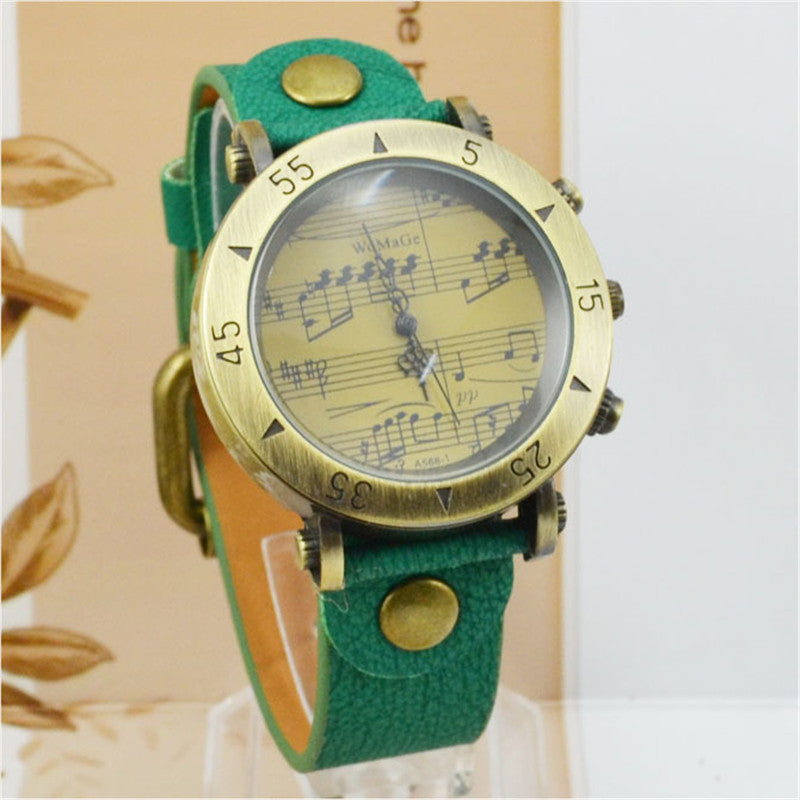 New Music Symbol Watch Fashion Novel Men's Watch