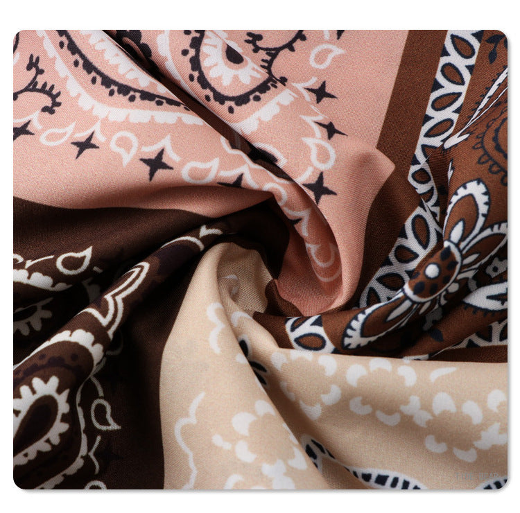 Costume chemise ample, impression numérique, costume de loisirs