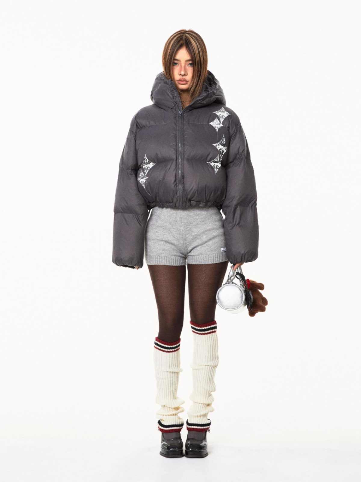 Short Women's Winter Thicken Thermal Bread Coat