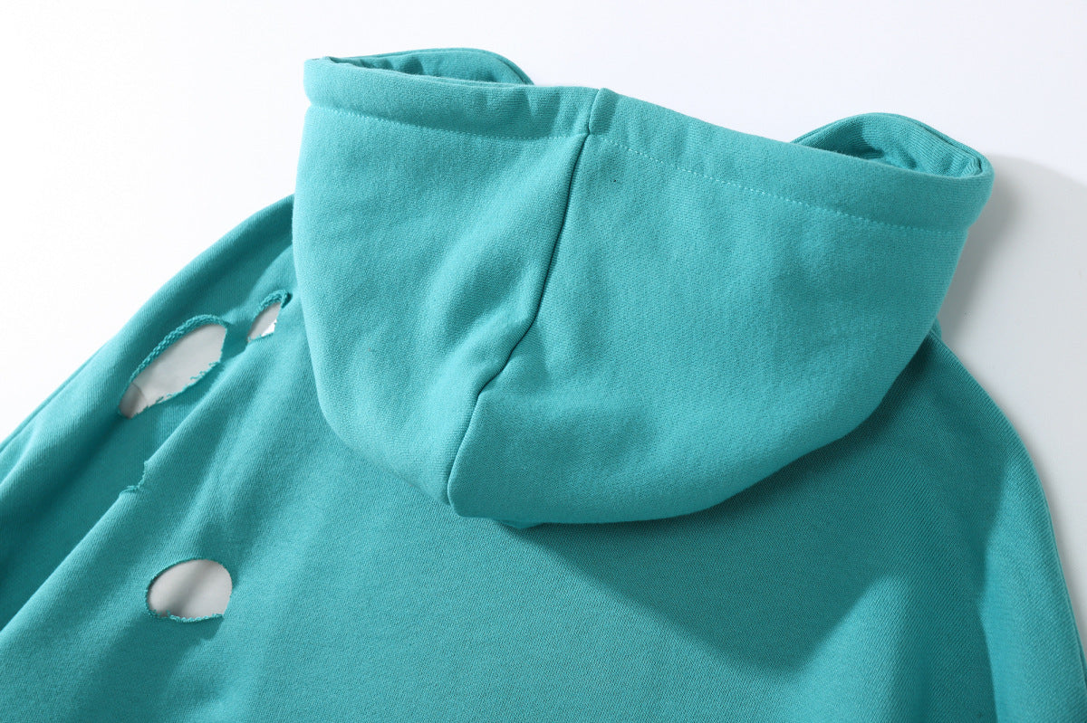 Pull à capuche ample style hip-hop américain