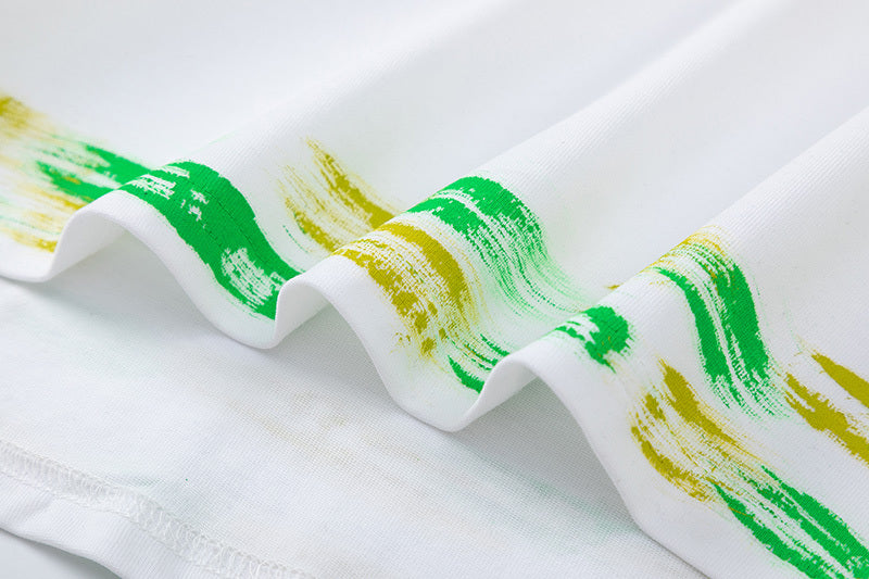 T-shirt à manches longues avec lettres imprimées