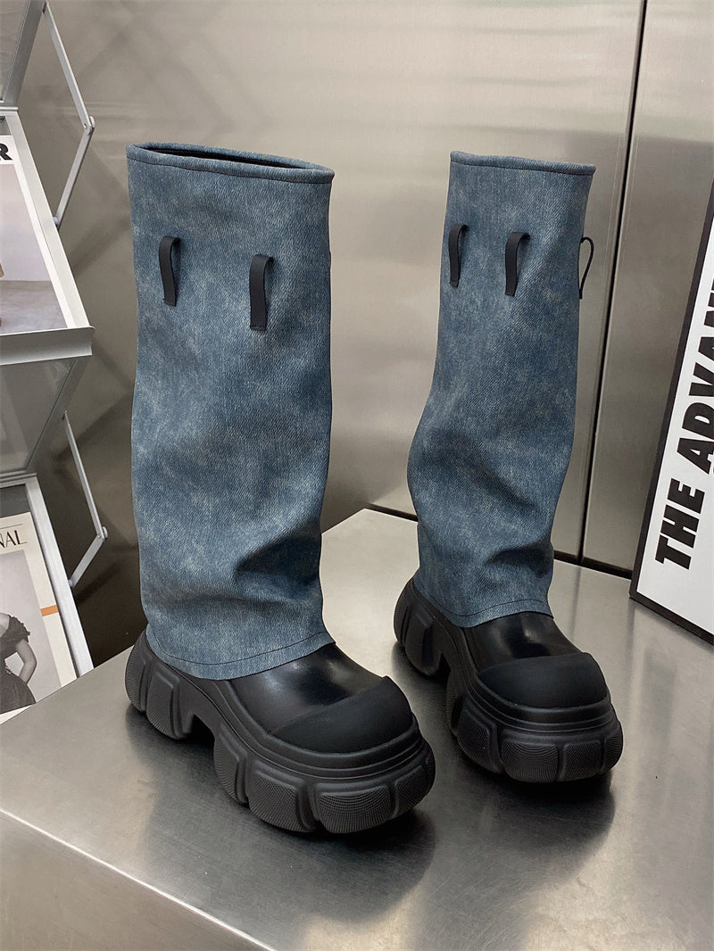 Fashion Hundreds Of Thick Sole Boots