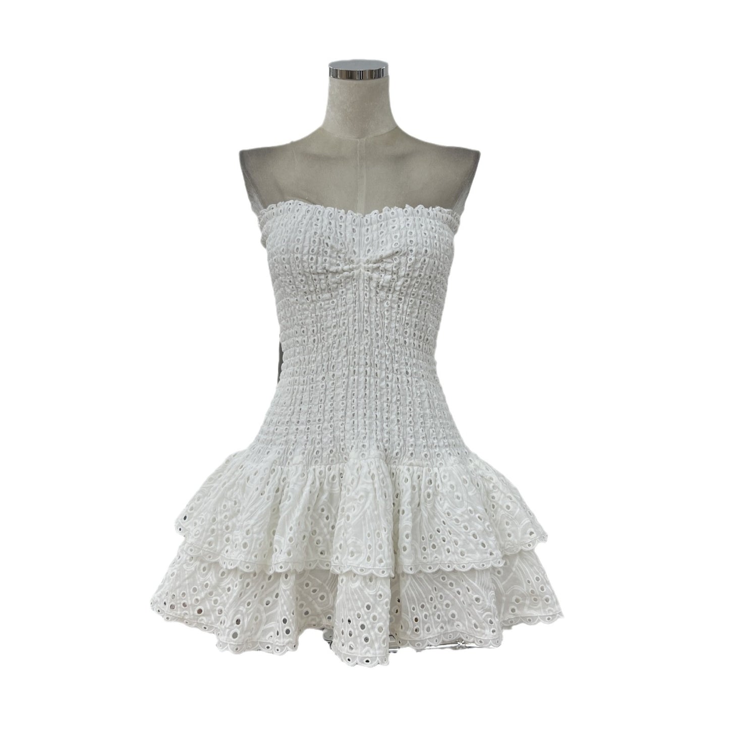 Elastic Waist-tightening Tube Top Slimming Dress