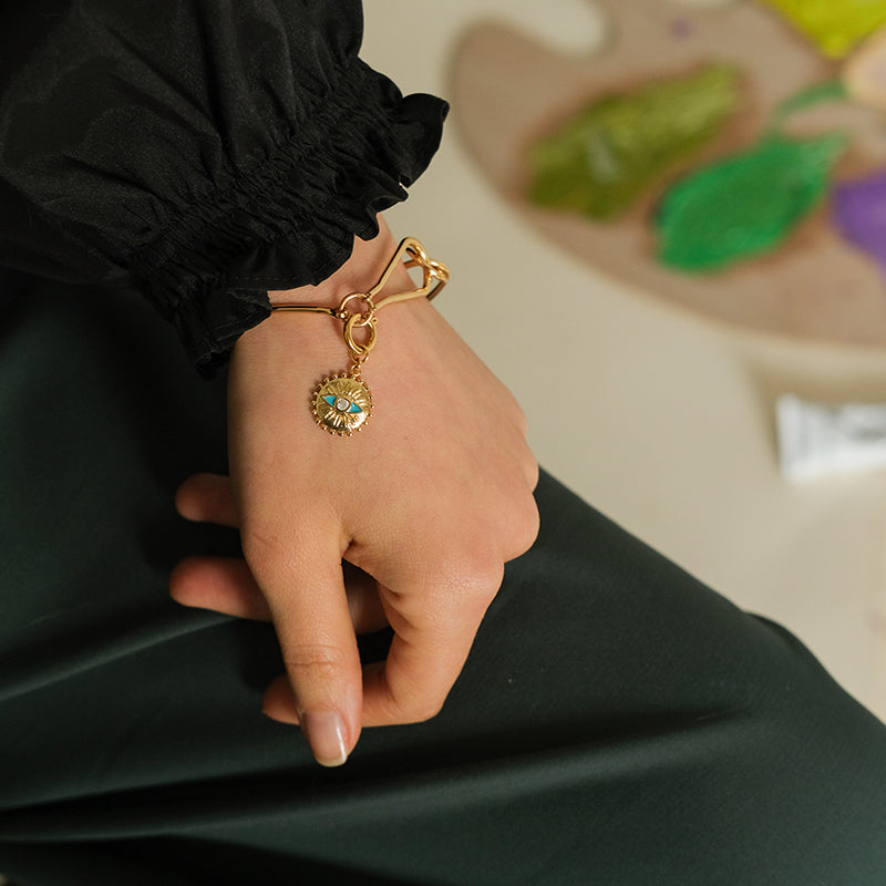 Small Design Simple Trendy High-end Light Luxury Retro Bracelet