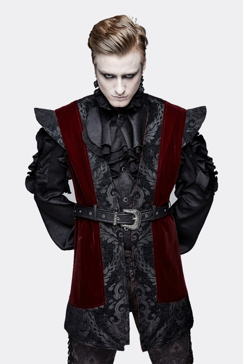 Veste sans manches rétro steampunk