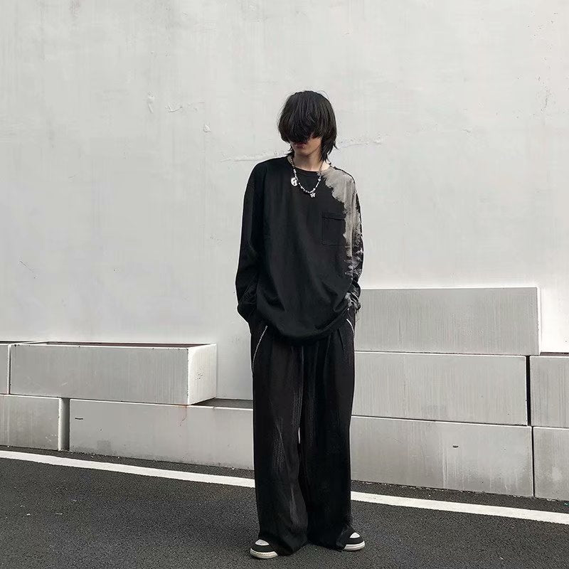 Loose And Lazy Fashion Brand Design Sense Hip-hop Personality Top