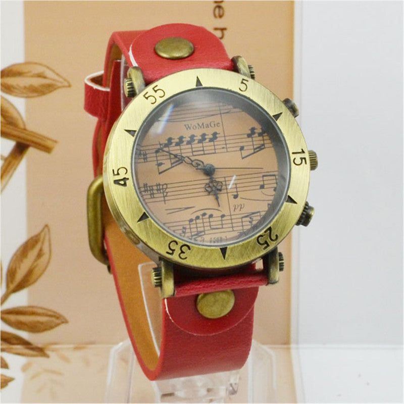 New Music Symbol Watch Fashion Novel Men's Watch