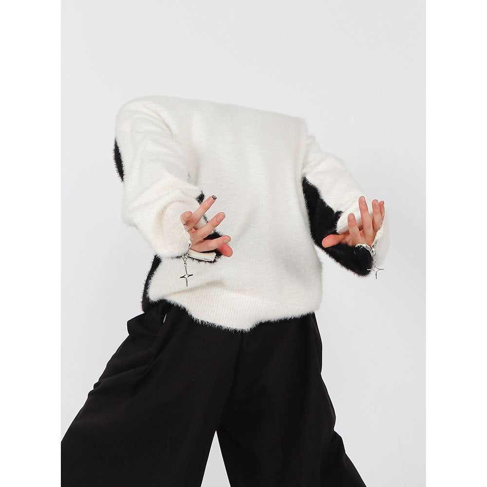 Design Lazy High-end Sweater Loose All-matching Top Trendy