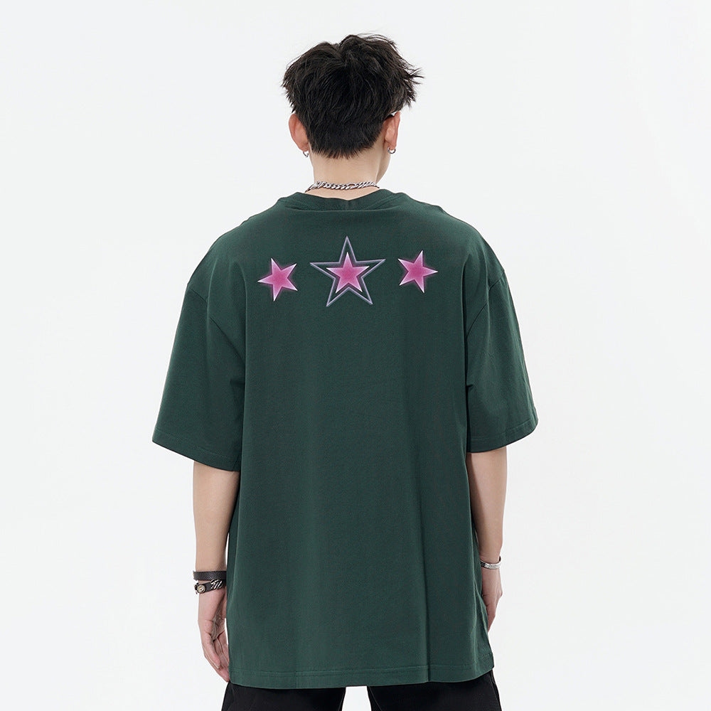 Personalized Printed Short Sleeve Men And Women