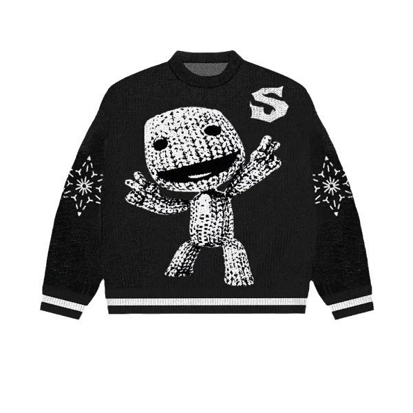 Casual Loose Round Neck Sweater