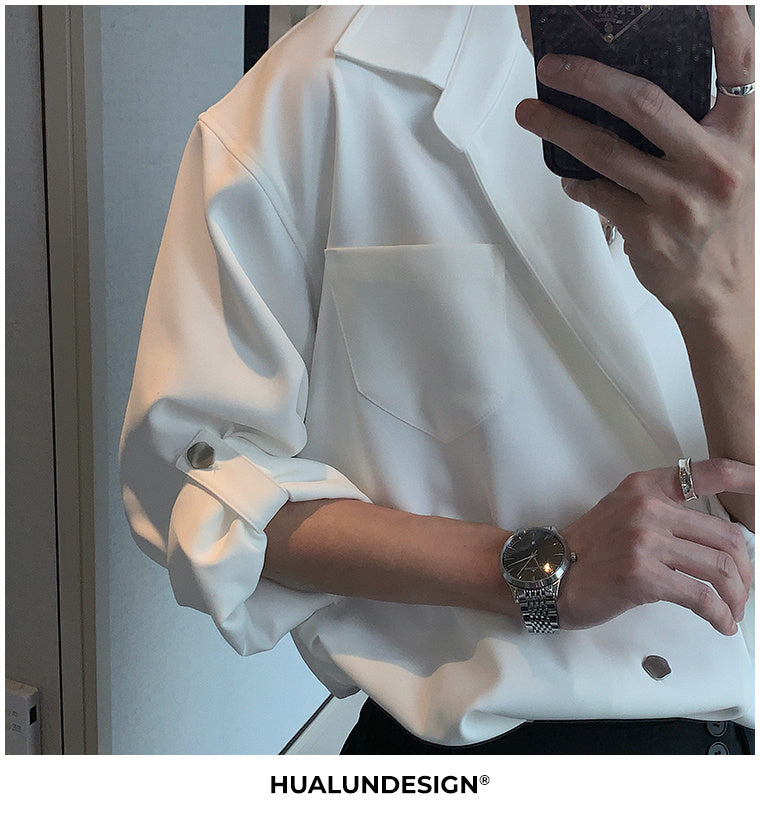 High-grade Shirt Men's Long-sleeved Casual Shirt