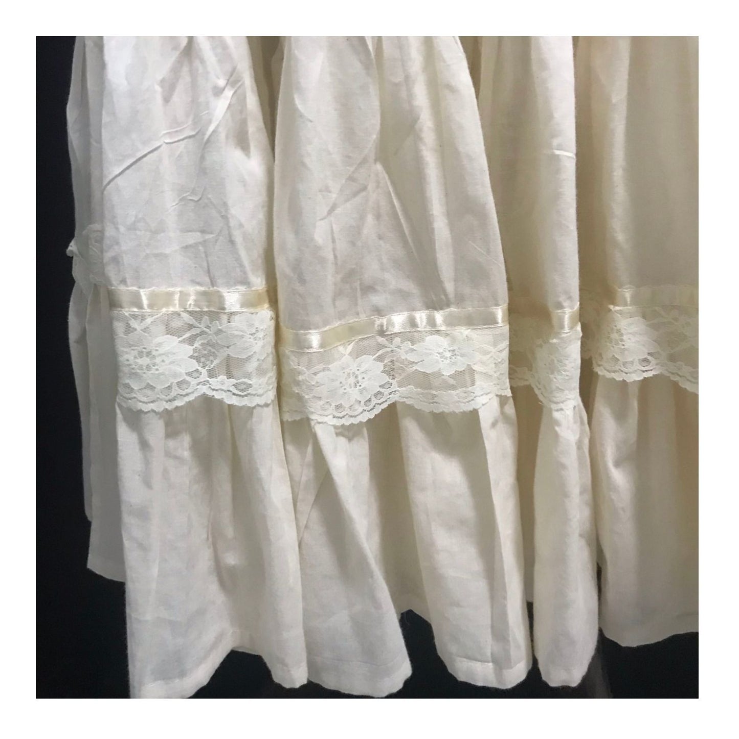 Ladies Antique Cotton Swing Dress