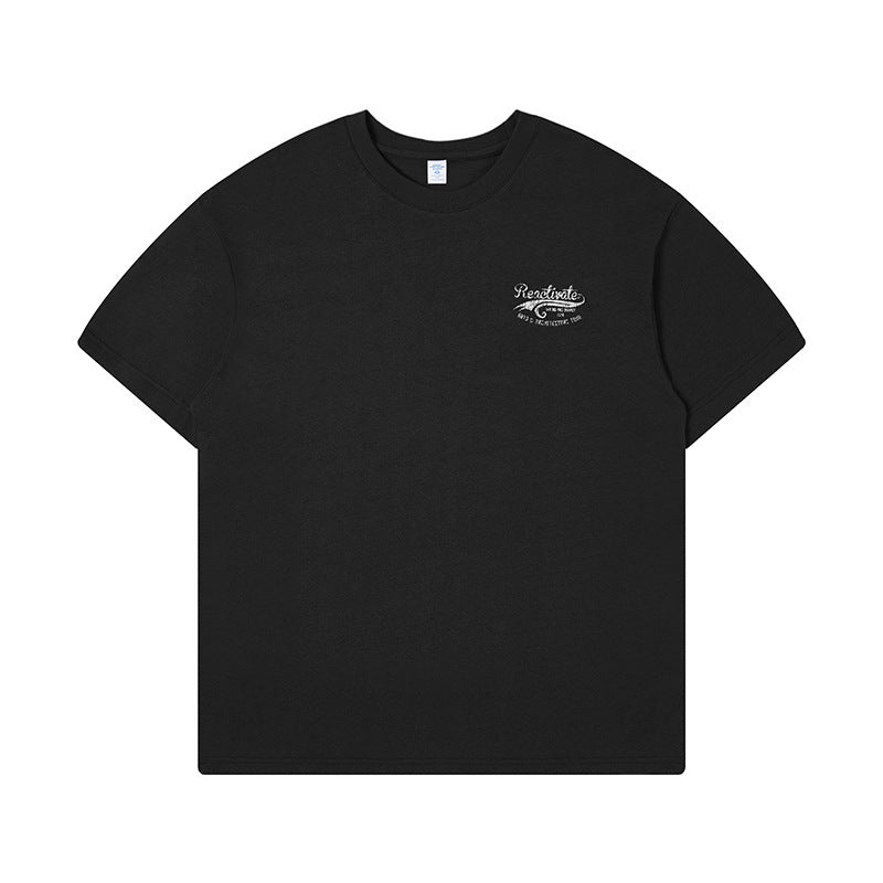 T-shirt imprimé à manches courtes pour femme, marque de mode, ample et tendance