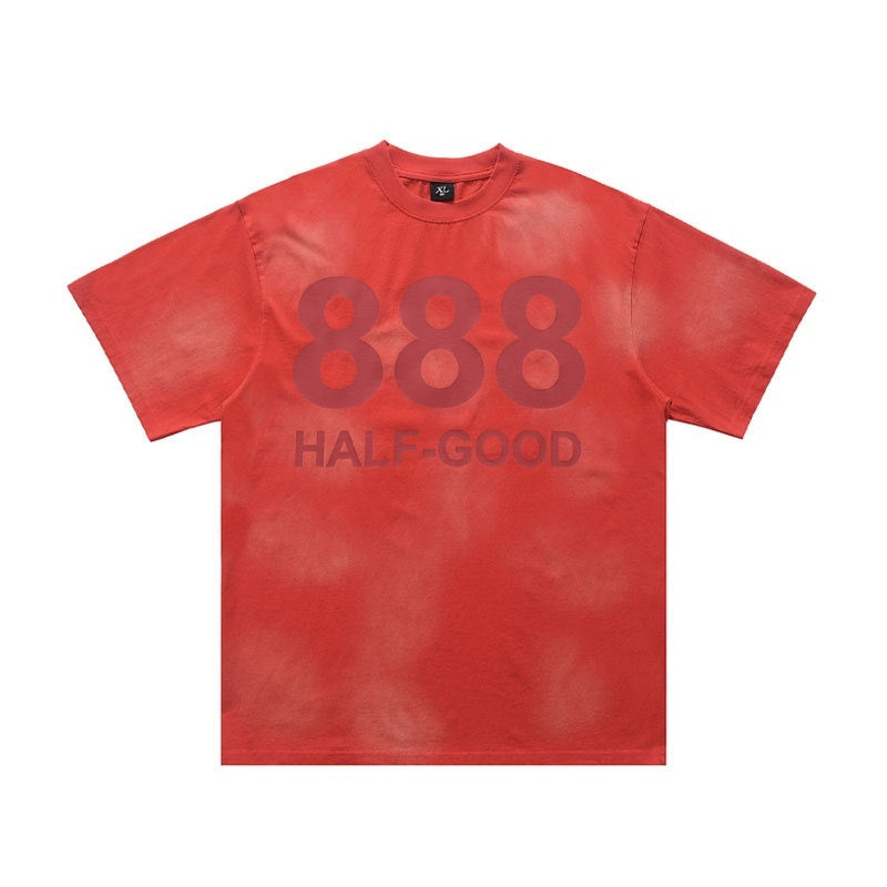 Digital Printing Short-sleeved T-shirt