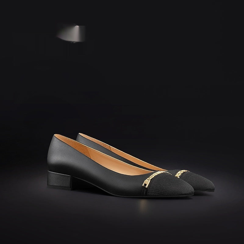 Scarpe in pelle con suola morbida