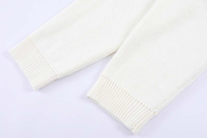 High Street Character Full Print Jacquard Crew Neck Sweater