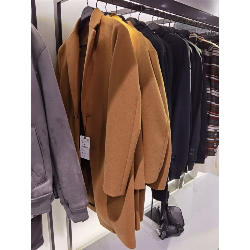 Veste manteau en laine confortable