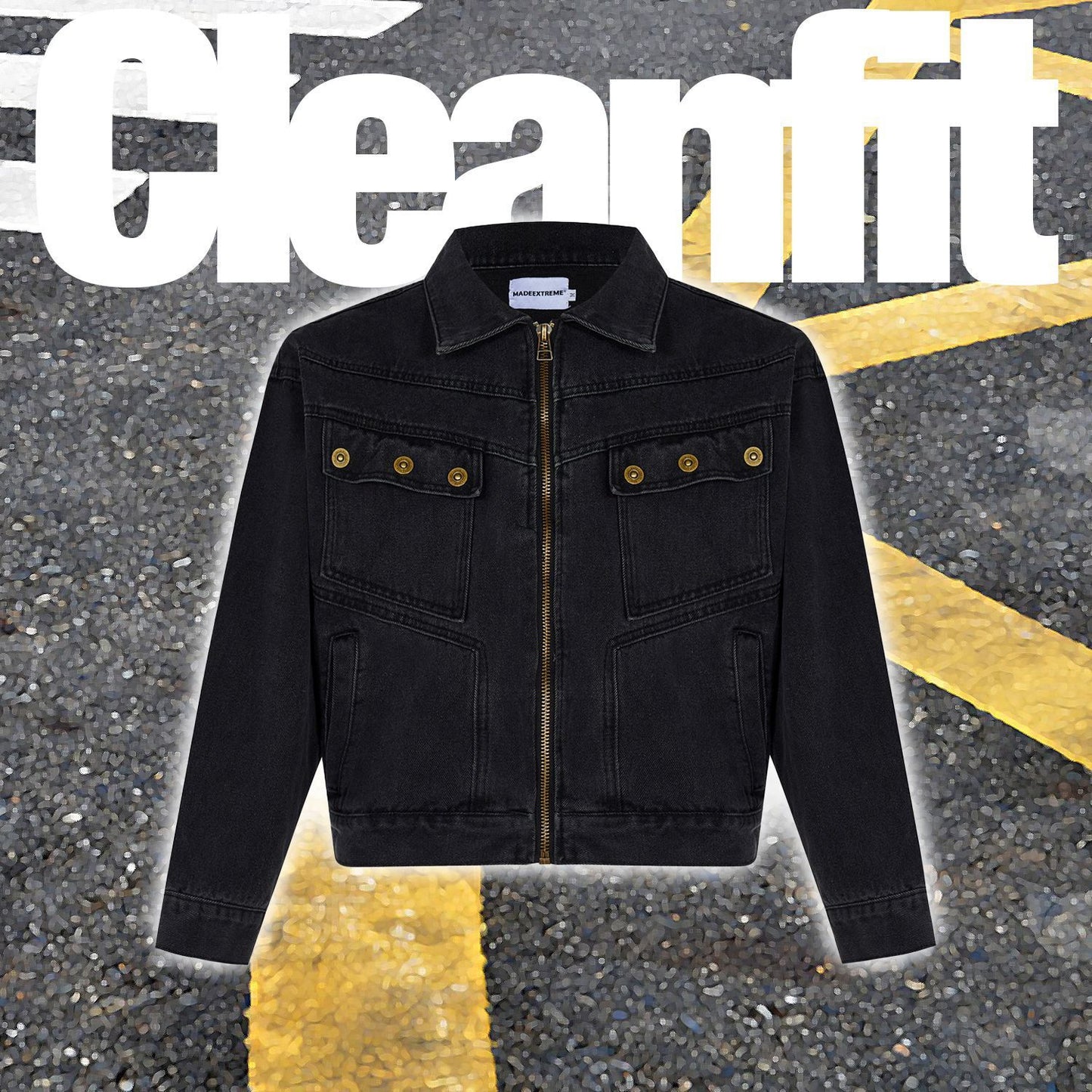 Washed Do The Old Cowboy Coat Short Jacket For Men And Women